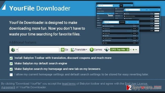 YourFile Downloader snapshot YourFile Downloader snapshot