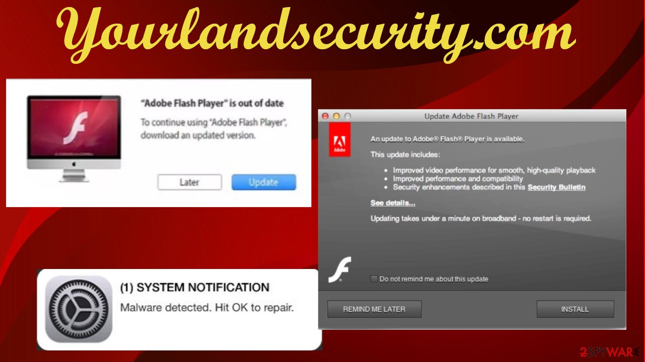 Yourlandsecurity.com redirect