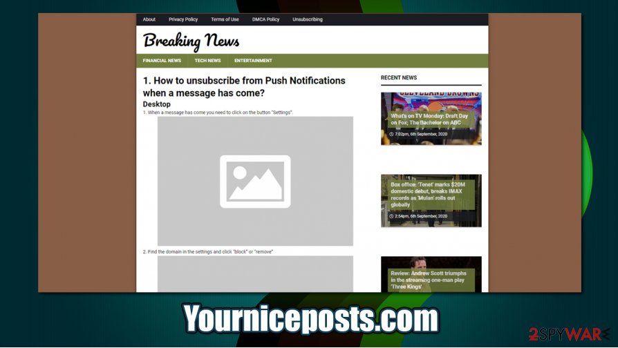 Yourniceposts.com push notifications