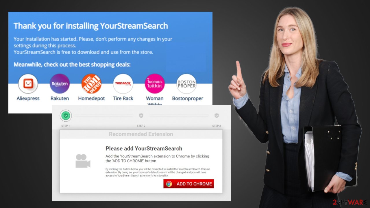 YourStreamSearch redirect