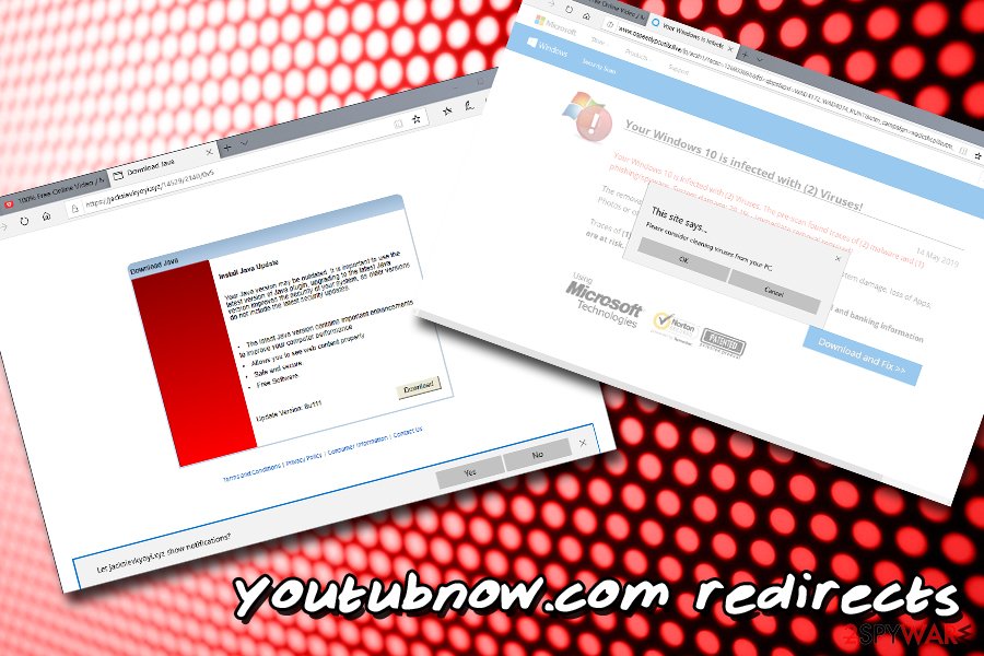 Youtubnow.com redirects