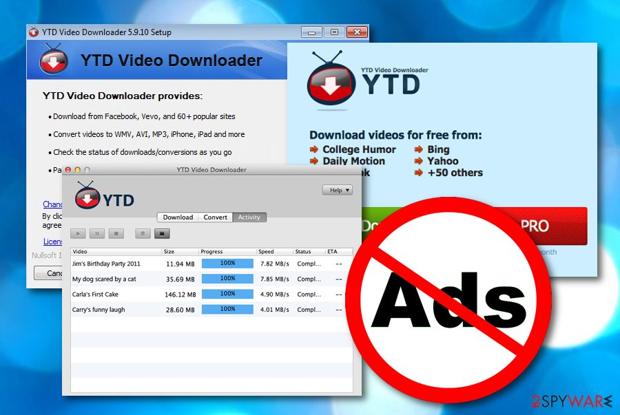 YTD Video Downloader virus