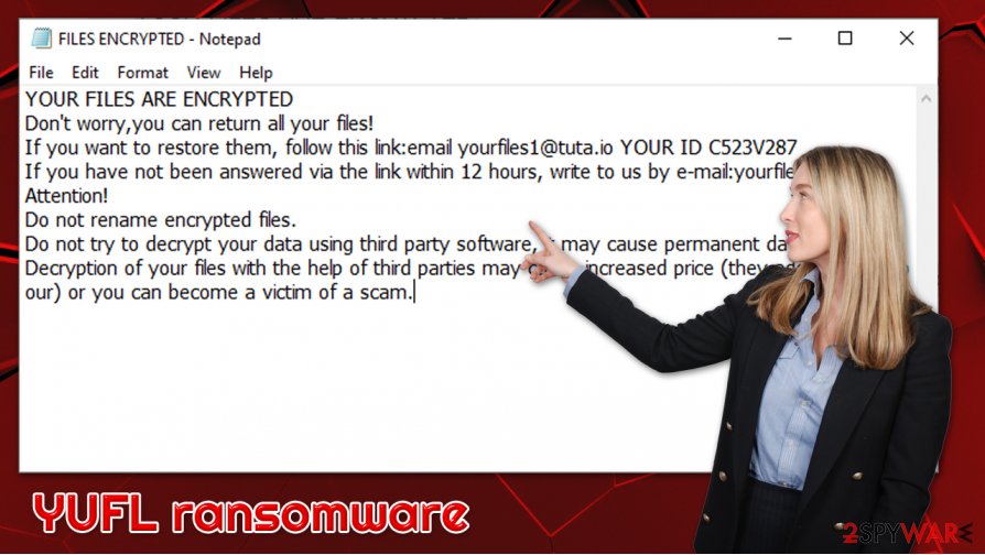 YUFL ransomware virus