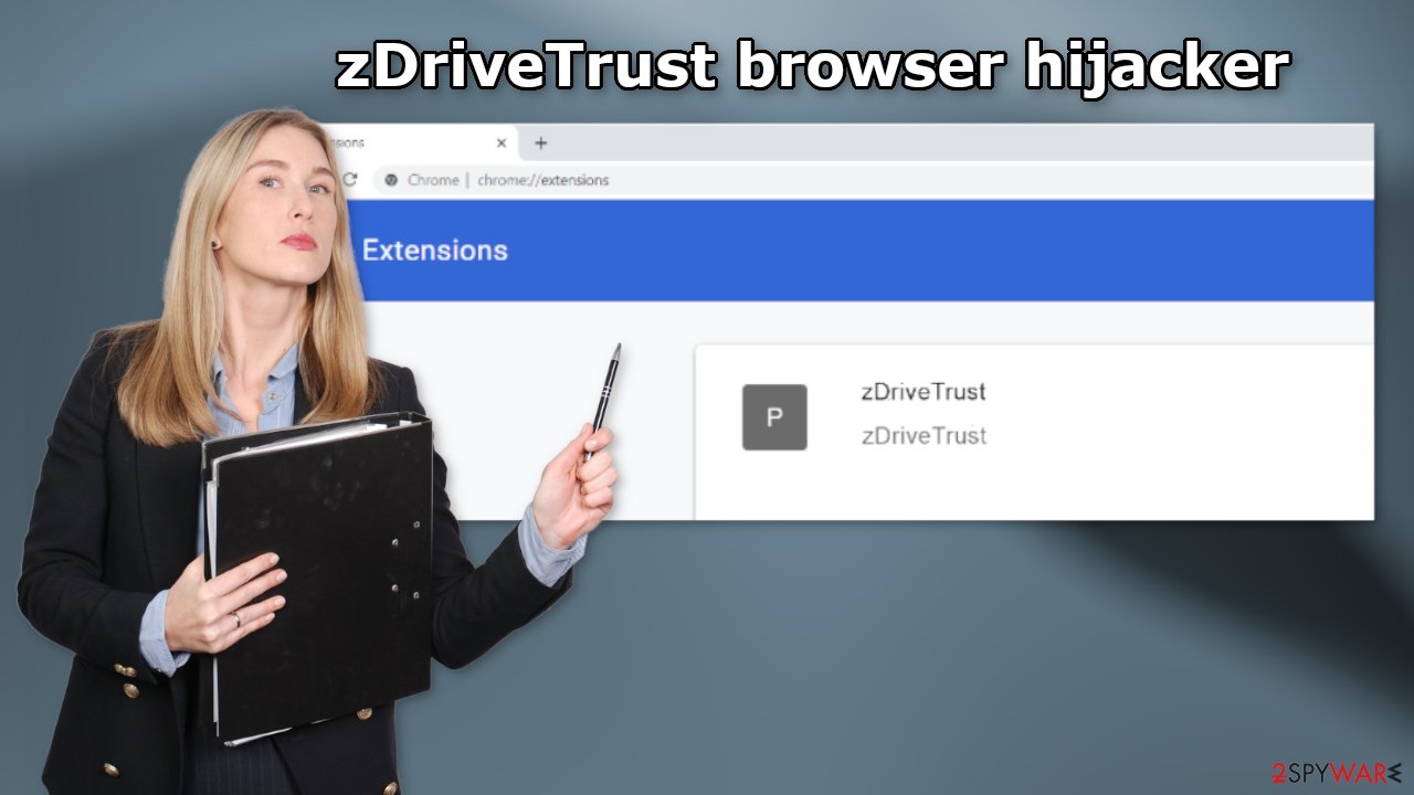 zDriveTrust browser hijacker