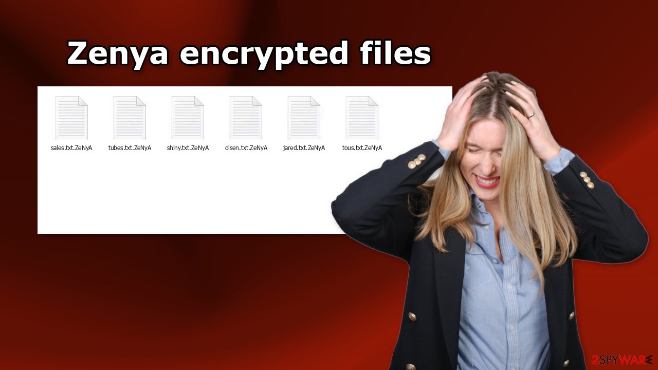 Zenya encrypted files