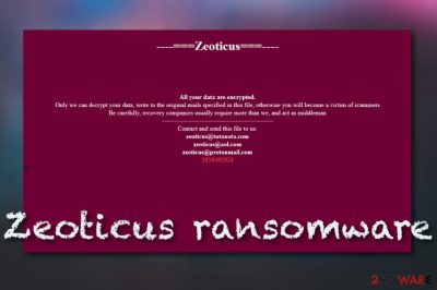 Zeoticus malware
