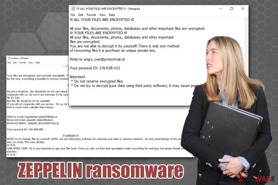 ZEPPELIN ransomware virus