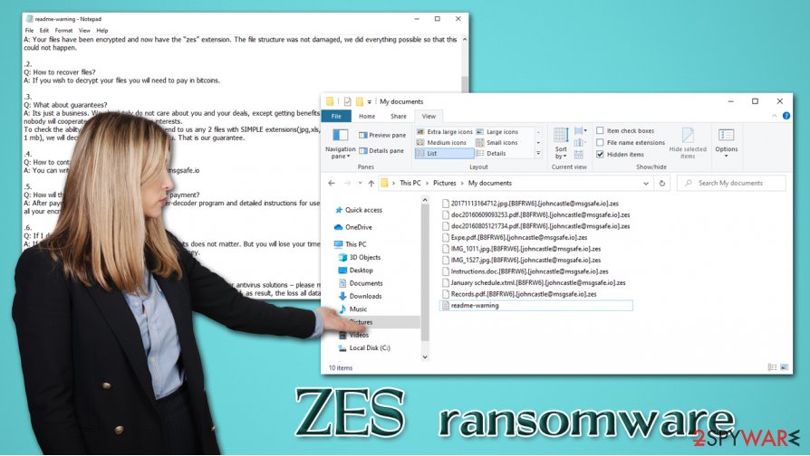 ZES ransomware virus