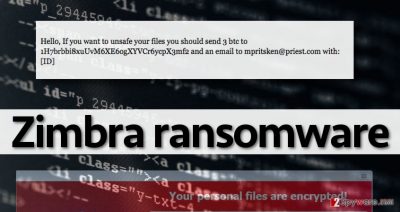 Zimbra ransomware encrypts data and asks to pay a large sum of money