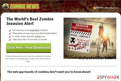 Zombies News removal