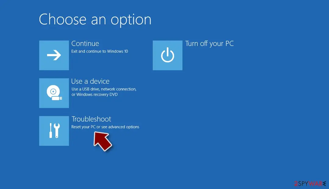 Screenshot of Eking: troubleshoot 1