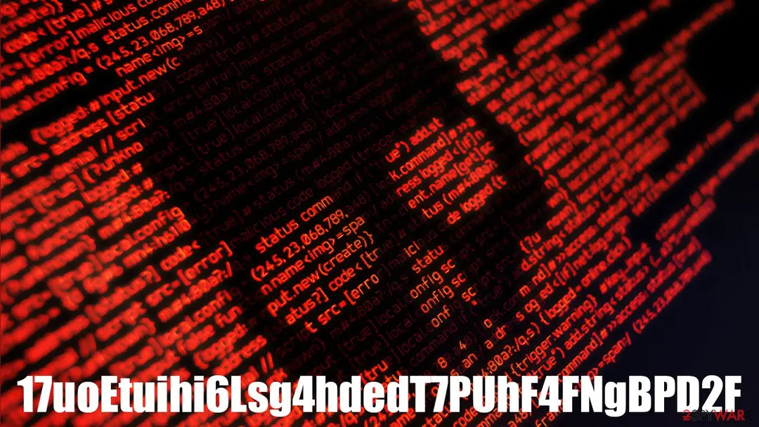 Screenshot of 17uoEtuihi6Lsg4hdedT7PUhF4FNgBPD2F malware: screenshot