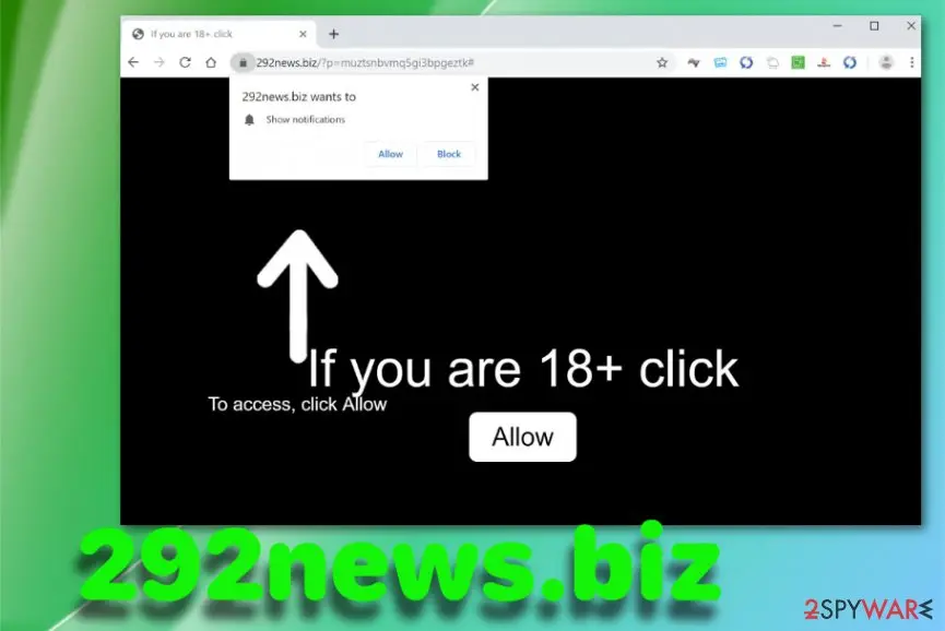 292news.biz: 292news biz adware