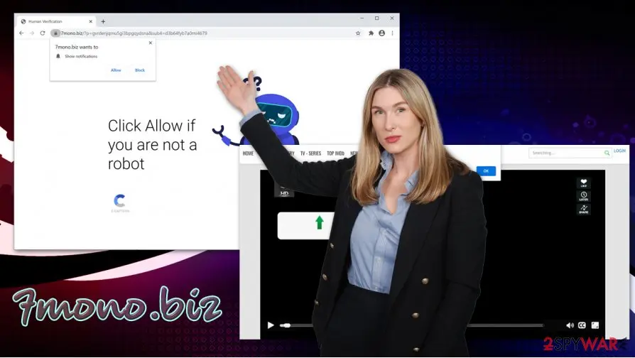 7mono.biz: 7mono biz ads popups on desktop