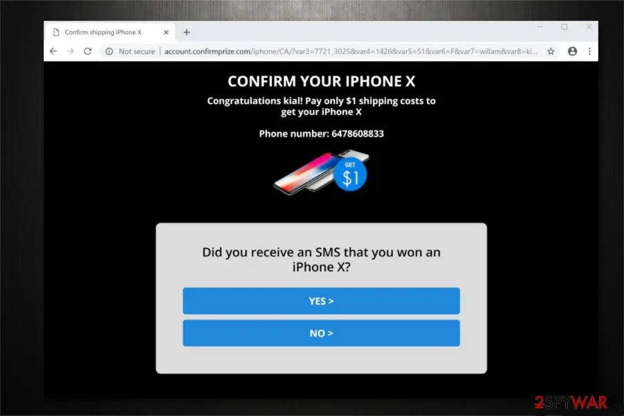 Account.confirmprize.com: account confirmprize com adware