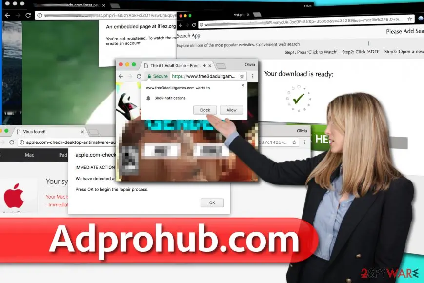 Adprohub.com virus: adprohub com redirect virus attack
