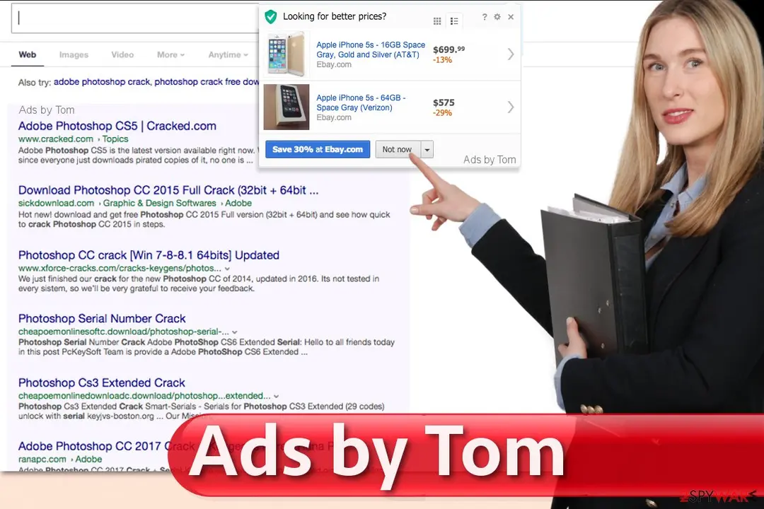 Ads by Tom" virus: ads by tom adware
