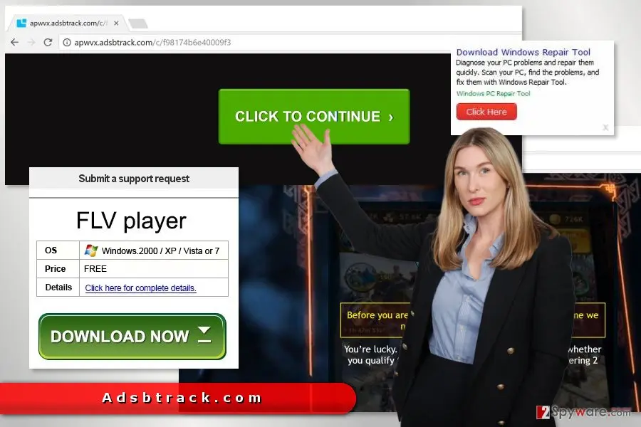 Adsbtrack.com virus: adsbtrack com virus