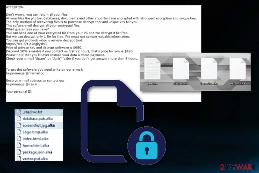 Alka ransomware: alka files virus