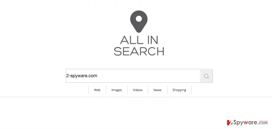 AllInSearch.com redirect: allinsearch com redirect