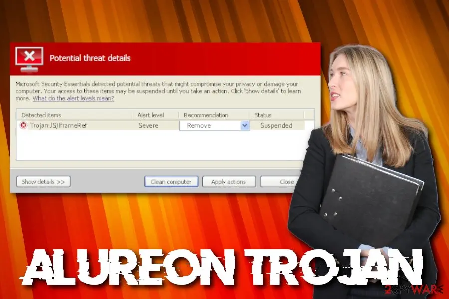 Alureon virus: trojan rootkit botnet
