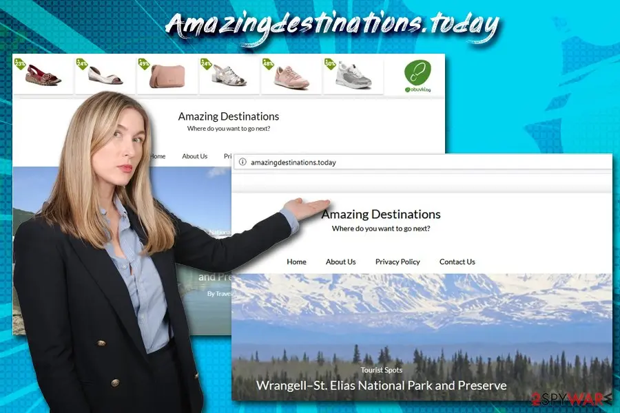 Amazingdestinations.today: amazingdestinations today adware pop up ads