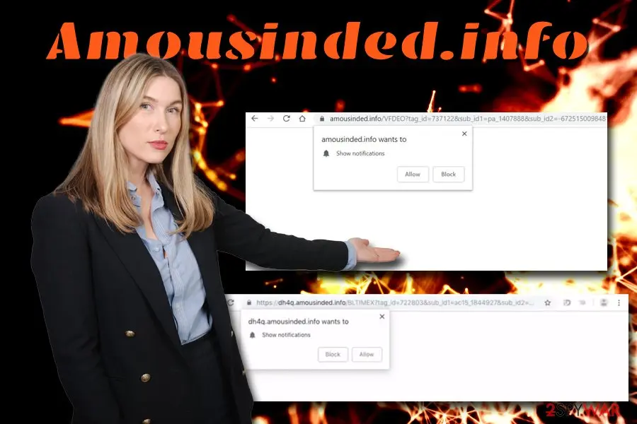 Amousinded.info: amousinded info pup notification virus