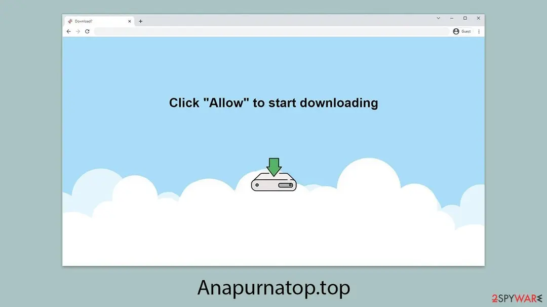 Anapurnatop.top: anapurnatop top push notification virus