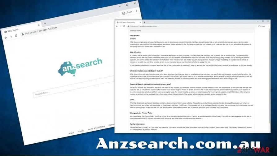 Anzsearch.com.au, ANZ Search: anzsearch com au potentially unwanted application