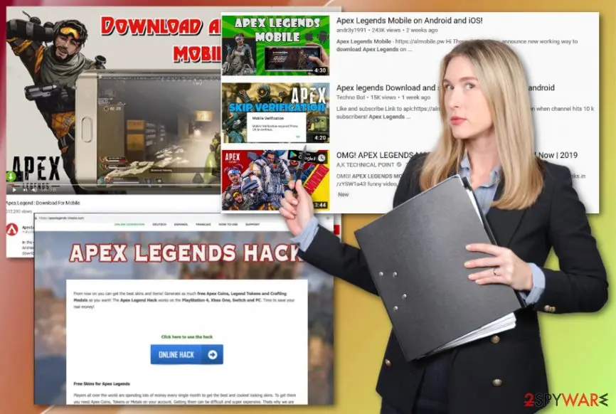Apex Legends virus: screenshot