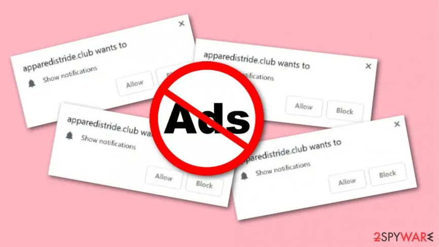 Apparedistride.club: apperistride club adware