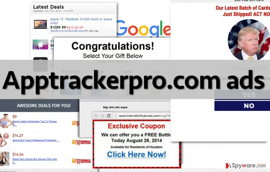 Apptrackerpro.com ads: apptrackerpro com adware serves ads
