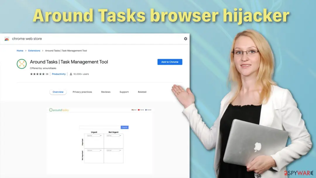 Around Tasks: browser hijacker