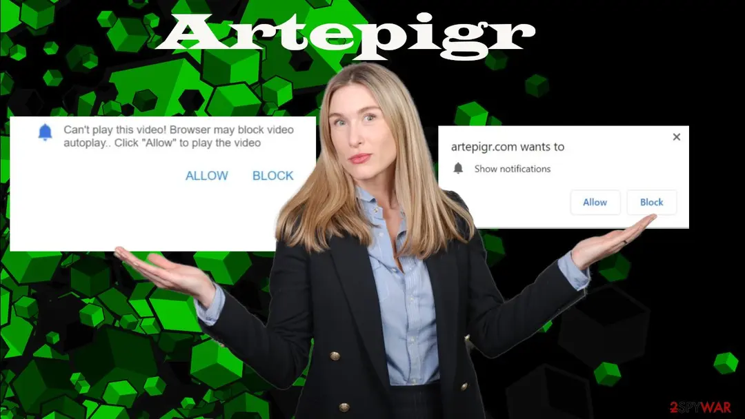 Screenshot of Artepigr: virus