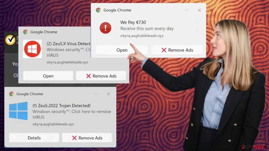 Aughableleade.xyz: aughableleade xyz ads