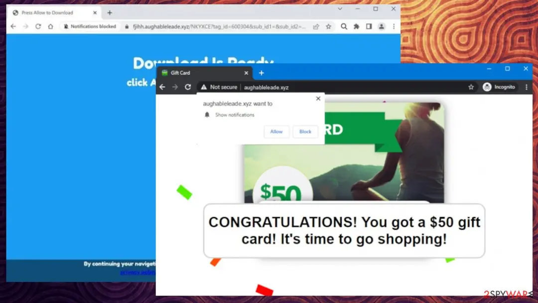 Aughableleade.xyz: aughableleade xyz adware