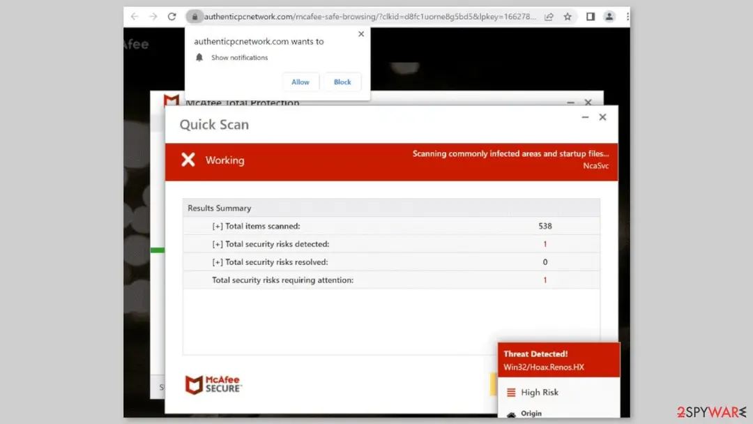 Screenshot of Authenticpcnetwork.com: authenticpcnetwork com