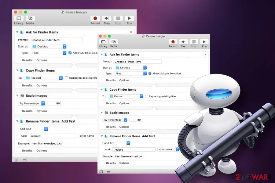 Automator virus: automator malware