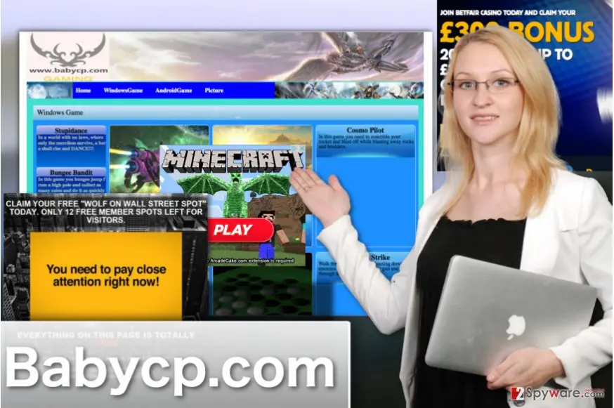 Babycp.com ads: babycp com adware ads