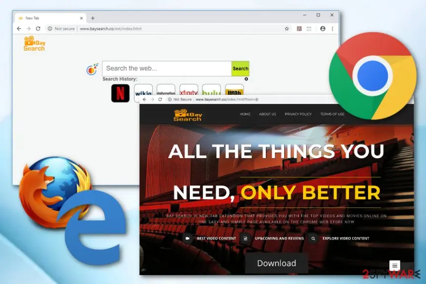Baysearch.co, BaySearch Video: bay search virus