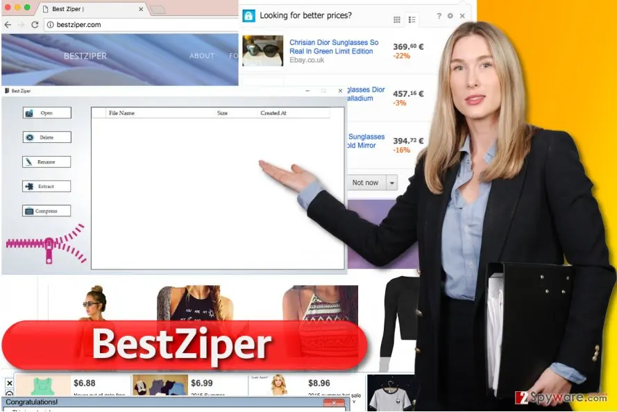 BestZiper ads: bestziper virus ads