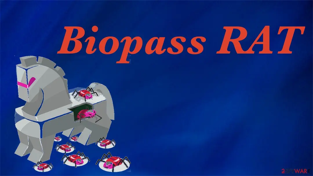 Screenshot of Biopass RAT: screenshot