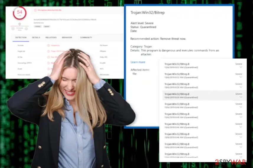 Bitrep virus: bitrep trojan
