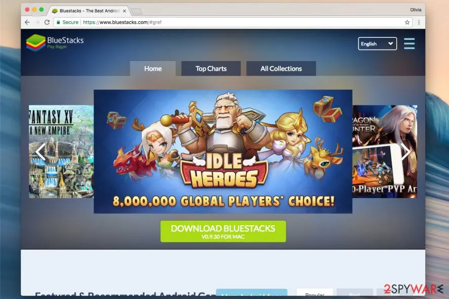 BlueStacks: software for windows and mac