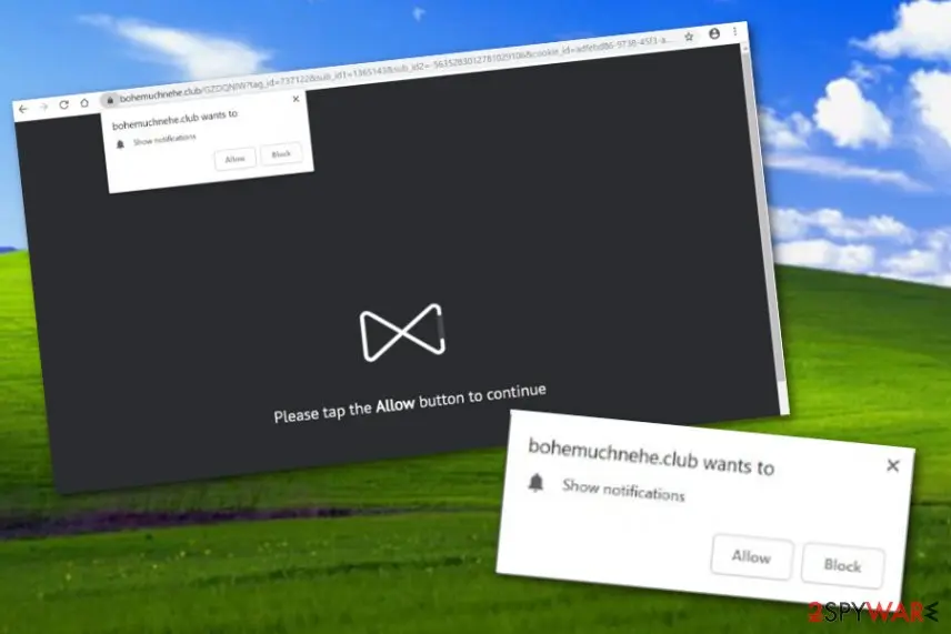 Bohemuchnehe.club: bohemuchnehe club adware