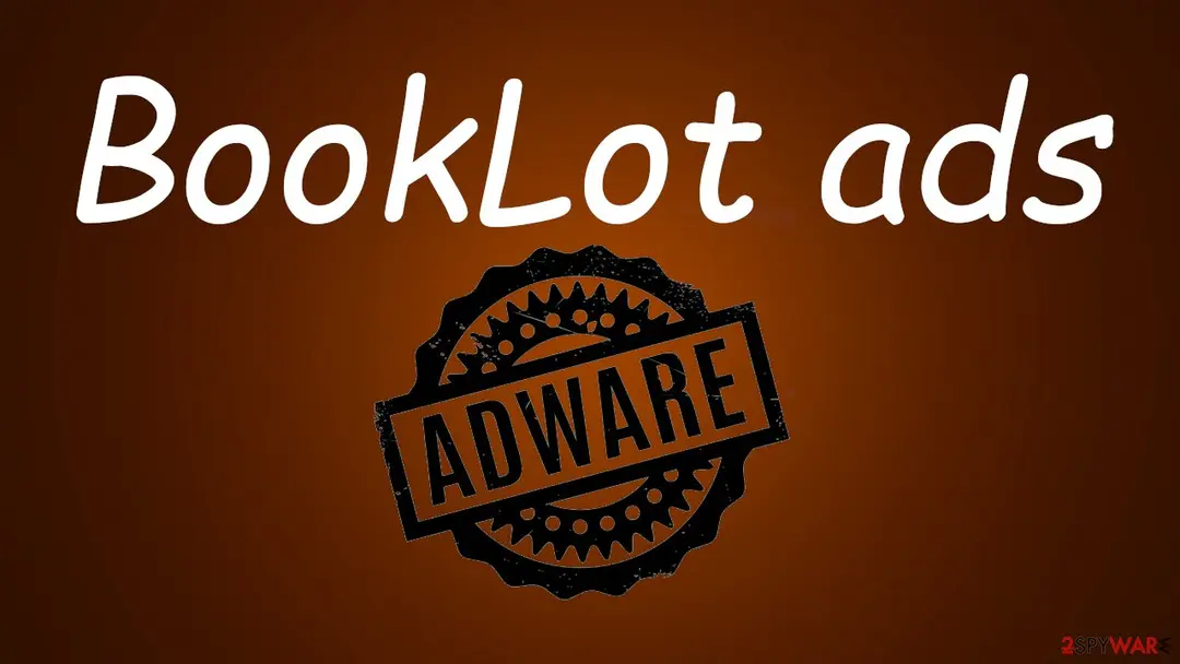 Screenshot of BookLot: ads