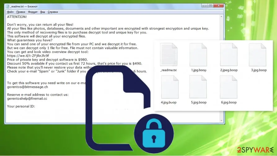 Boop virus: boop ransomware virus