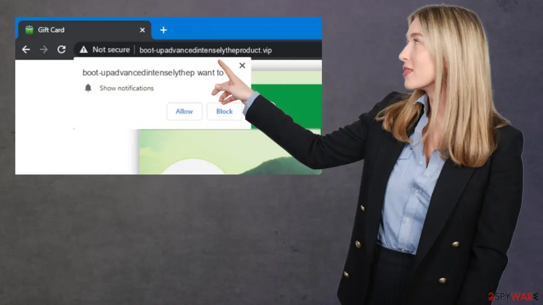Boot-upadvancedintenselytheproduct.vip: boot upadvancedintenselytheproduct vip adware