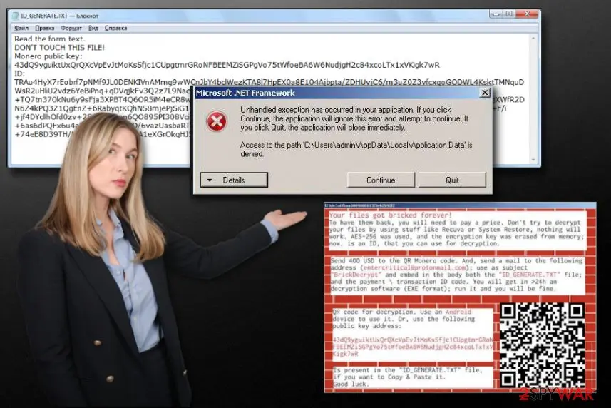 Brick ransomware: brick cryptovirus