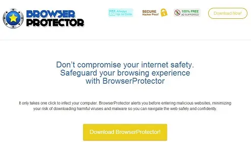 Screenshot of Browser Protector: 1